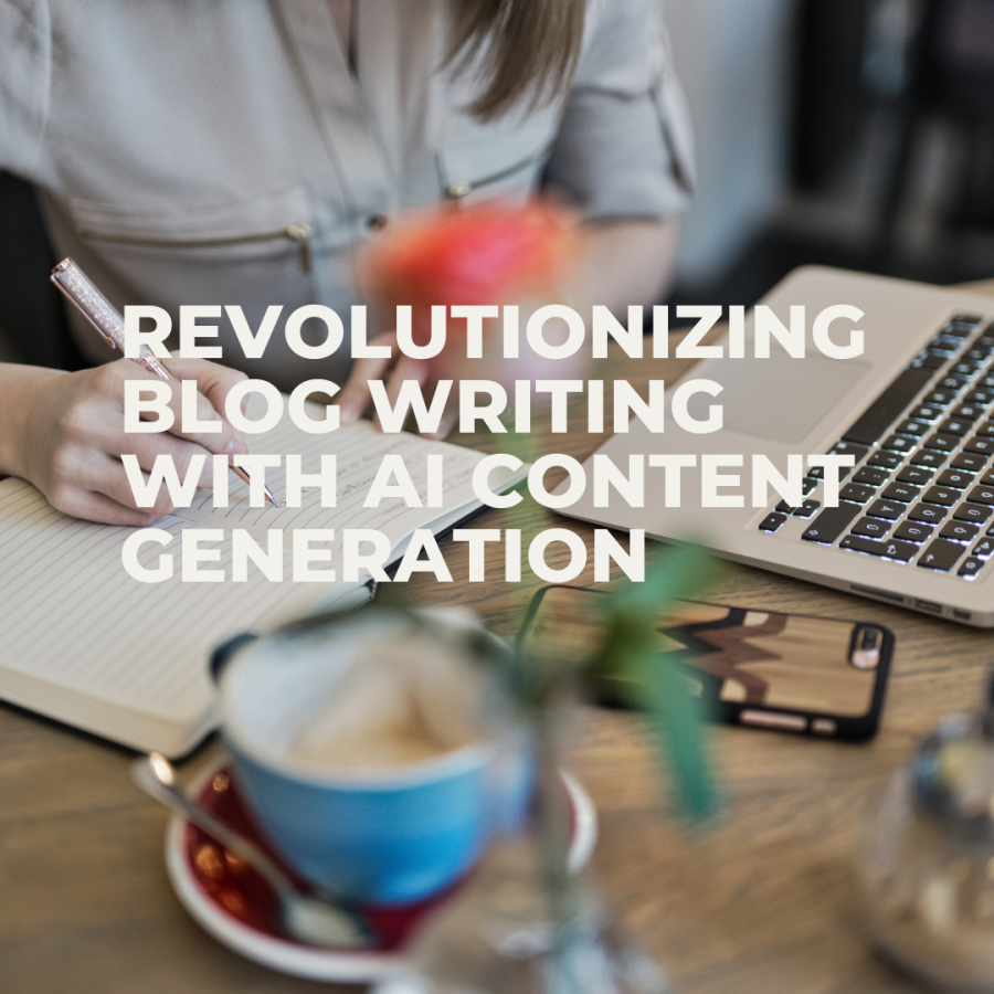 Revolutionizing Blog Writing with AI Content Generation