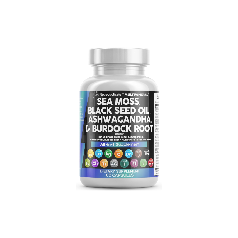 Boost Your Health with Clean Nutraceuticals Sea Moss Black Seed Oil